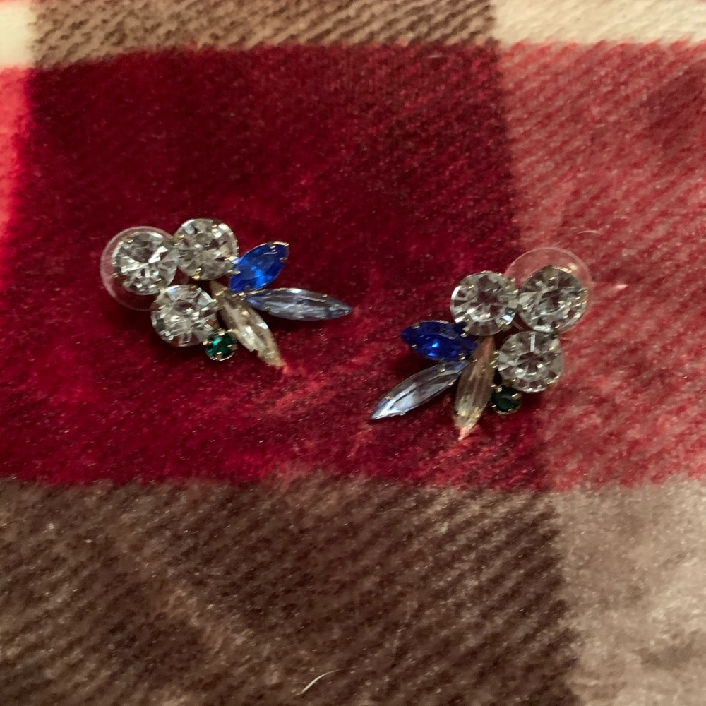 J. Crew Cluster Earrings